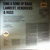 Lambert, Hendricks & Ross -- Sing A Song Of Basie (1)