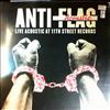 Anti-Flag -- Live Acoustic At 11th Street Records  (1)