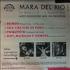 Buonocore Aldo and his Orchestra/ Mara Del Rio -- Romeo/ Cha cha cha in Paris / Poquitito/ Hoy, manana y siempre (2)