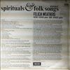 Weathers Felicia -- Spirituals and kodaly folk songs (1)