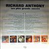 Anthony Richard -- Les Grands Succes De Richard Anthony (1)