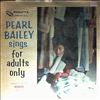 Bailey Pearl -- Pearl Bailey Sings For Adults Only (2)