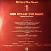 Dylan Bob & Band -- Before The Flood (1)