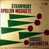 Ramat-Gan Chamber Orchestra (cond. Comissiona S.) -- Stravinsky - Appolon Musagete, Roussel - Sinfonietta (2)