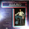 Adamo (Adamo Salvatore) -- En Direct De L'Olympia (2)