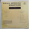 Gogolewski Ignacy -- Wielkie monologi romantyczne (2)