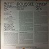 Cincinnati Symphony Orchestra (cond. Rudolf M.) -- Bizet - Symphony in C. Roussel - Suite in F, op. 33. D'indy - Istar, op. 42 (1)