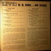 King B.B. -- Live! King B.B. On Stage (2)