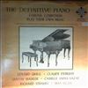 Various Artists -- Famous composers play their own music. Grieg, Saint-Saens, Debussy, Reger, Mahler, Strauss (1)