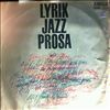 Various Artists -- Lyrik - Jazz - Prosa (2)