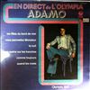 Adamo (Adamo Salvatore) -- En Direct De L'Olympia (1)