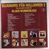 Wunderlich Klaus -- Hammond Fur Millionen 2 - The Golden Sound Of Wunderlich Klaus (2)