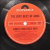 ABBA -- Very Best Of ABBA (ABBA's Greatest Hits) (1)