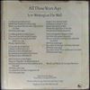 Harrison George -- All Those Years Ago (2)