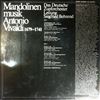 Deutsche Zupforchester (dir. Behrend S.)/Ochi Takashi und Silvia (Mandoline) -- Vivaldi A. - Mandolinen-musik (1)