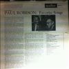 Robeson Paul -- Favorite Songs (2)