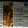 Barockorchester Freiburger / Von Der Goltz Gottfried (cond.) -- Hendel / Purcell (1)