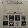 Bilk Acker -- Mr. Bilk Acker's Folio Of Great Songs (1)