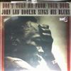 Hooker John Lee -- Don't Turn Me From Your Door - John Lee Hooker Sings His Blues (1)