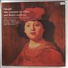 Glaetzner Burkhard/Bernstein Walter Heinz/Pank Siegfried -- Handel - Vier Sonaten Fur Oboe Und Basso Continuo (2)