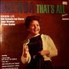 Lee Brenda -- Brenda, That's All (1)