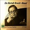 Giehse Therese -- Ein Bertolt Brecht Abend Mit Therese Giehse 2. Folge (1)