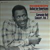 Robeson Paul -- Sings ballad for americans & carnegie hall concert, vol.2 (2)