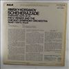 Chicago Symphony Orchestra (cond. Reiner F.) -- Rimsky-Korsakov - Scheherazade (2)