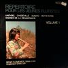 Clemencic Rene & Smith Hopkinson -- Repertoire Pour Les Jeunes Flutistes - Volume 1: Haendel, Chedeville, Susato, Hotteterre - Danses de la Renaissance (1)