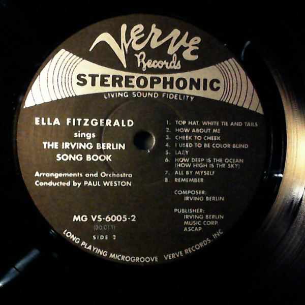Fitzgerald Ella — Sings The Irving Berlin Songbook