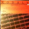 "Kodaly Zoltan" Chorus Of The Leowey Klara Secondary School (dir. Andor Ilona) -- Kodaly - Choral Works 4 - Children's And Femele Choruses (2)