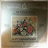 USSR Bolshoi Theatre Soloists Ensemble (cond. Lazarev A.) -- Stravinsky Igor - Works For Instrumental Ensembles (1)