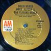 Alpert Herb & Tijuana Brass -- Solid brass (2)