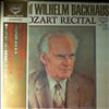 Backhaus Wilhelm -- Art of Backhaus Wilhelm -  Vol. 4-1: Mozart Recital (1)