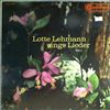 Lehmann Lotte -- Sings lieder/vol.1  (2)