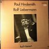 Berliner Rundfunk-Sinfonie-Orchester (dir. Kleinert R.) -- Hindemith - Philharmonisches Konzert, Liebermann - Concerto Fur Jazzband Und Sinfonieorchester (2)