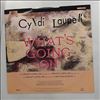 Lauper Cyndi (Blue Angel) -- What's Going On / One Track Mind (1)