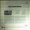 Hooker John Lee -- I Want To Shout The Blues (2)