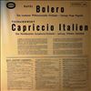 Norddeutsche Symphonie Orchestra (dir. Schuchter W.)/Londoner Philharmonischer Orchester (dir. Rignold H.) -- Ravel - Bolero; Tchaikovsky - Capriccio Italien (1)