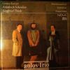 Aulos-Trio -- Divertissement A 3 / Trioballade / Proportionen (1)