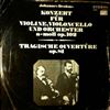 Fournier J./Janigro A./Orchester Der Wiener Staatsoper (dir. Scherchen H.)/Rundfunk-Sinfonieorchester Berlin (dir. Bongartz H.) -- Brahms -  Konzert Fur Violine, Violoncello Und Orchester A-moll Op. 102 / Tragische Overture Op. 81 (1)