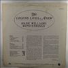 Williams Hank -- Legend Lives Anew - Williams Hank With Strings (2)