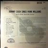 Cash Johnny -- Cash Johnny Sings Hank Williams (1)