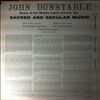 Ambrosian-Singers (cond. Stevens D.) -- Dunstable John - Music of the Middle Ages: Volume 8. Sacred And Secular Music (2)