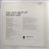 Lee Peggy -- Very Best Of Lee Peggy (1)