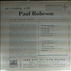 Robeson Paul -- An evening with Paul Robenson (2)
