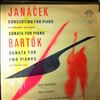 Various Artists -- Janacek - Concertino For Piano And Chamber Ensemble / Sonata For Piano; Bartok - Sonata For Two Pianos And Percussion (2)