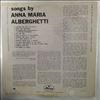 Alberghetti Anna Maria -- Songs By Alberghetti Anna Maria (1)
