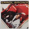 Brown Errol (Hot Chocolate solo) -- That's How Love Is (2)