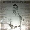 Cohen Leonard -- Live Songs (2)